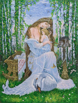 Набор для вышивания "PANNA" "Живая картина" ЖК-2072 "Оберег Лада"