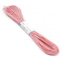 Тесьма отделочная сутаж (шнур отделочный) 1.8 мм х 20 м 318004 / розовый